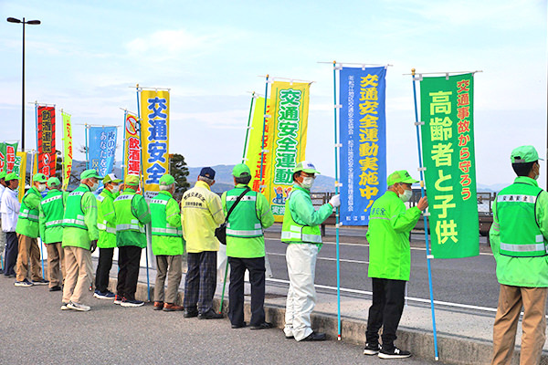 令和6年「春の全国交通安全運動」の様子